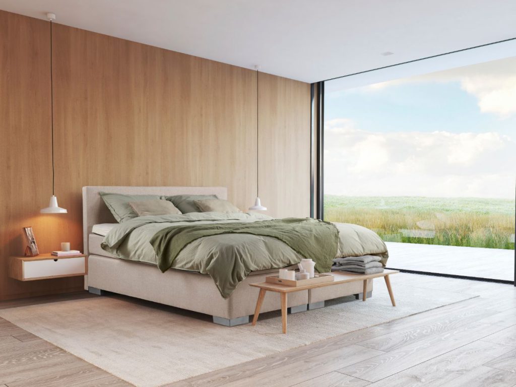 boxspring sara beige