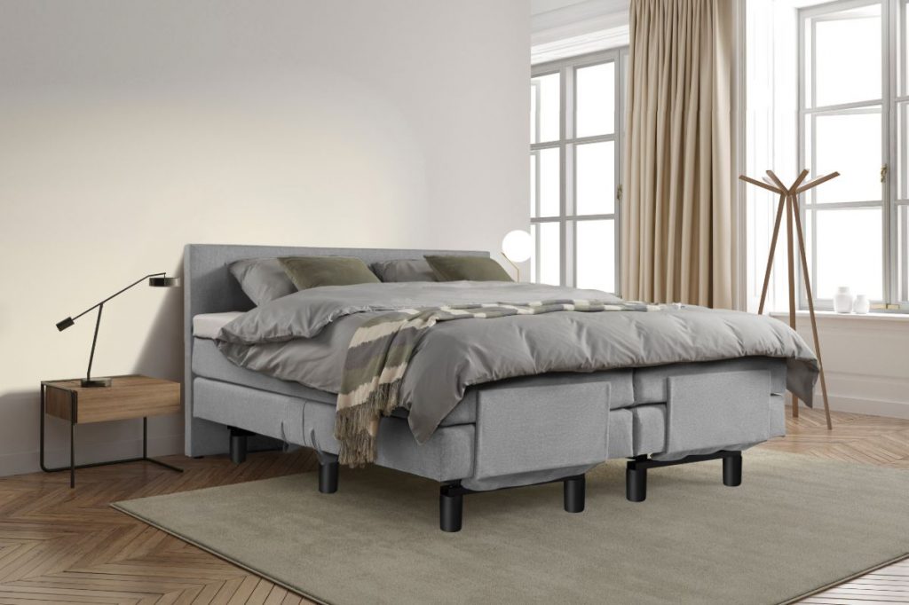 boxspring sophia lichtgrijs
